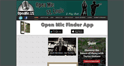 Desktop Screenshot of openmicstlouis.com